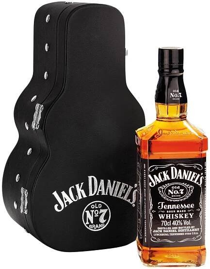 Jack Daniel's 40% Dárkové balení kytara