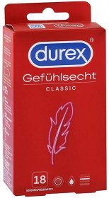 Durex kondomy Feel Real 18 ks