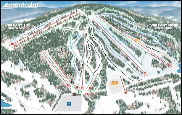 Pistes de ski - Ski Montcalm : Ski Montcalm