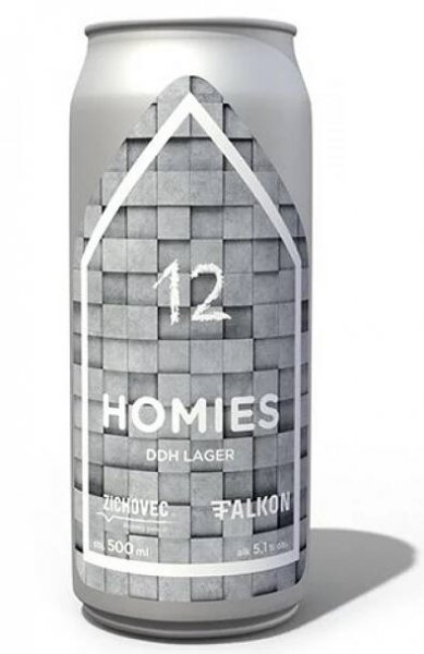 Rodinný pivovar Zichovec - Homies 12° 0,5l (DDH Světlý ležák) | PivkoDomu.cz