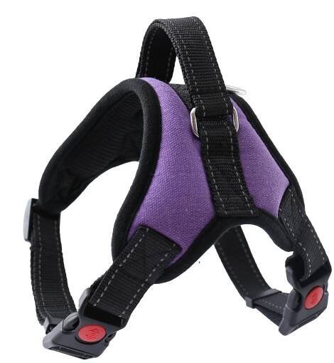 Pet Dog Nastavitelná trakční vesta Měkký hrudní popruh Velký Postroj na vodítko proti nepokojům pro venčící psy Upgrade XS-XL