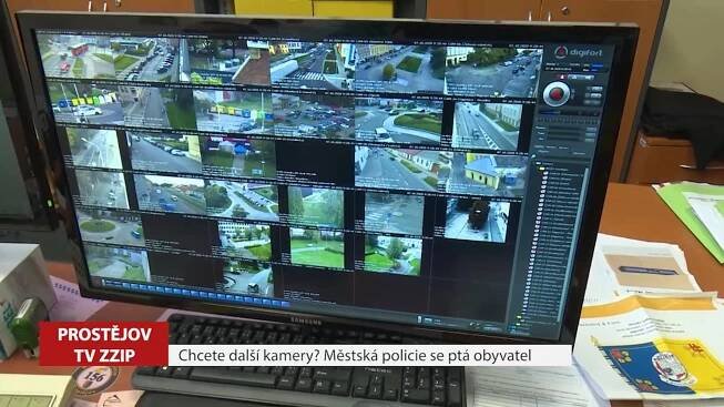 Cítíte se bezpečně, ptá se prostějovská městská policie - Prostějovská televize
