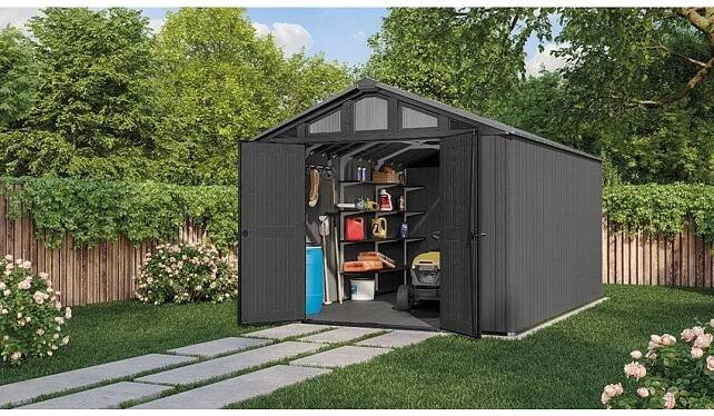 Keter Stronghold 260742C 304 x 453 x 251 cm šedý/antracit