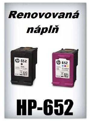 SuperNakup - Náplň do tiskárny HP-652 XL - black - renovovaná