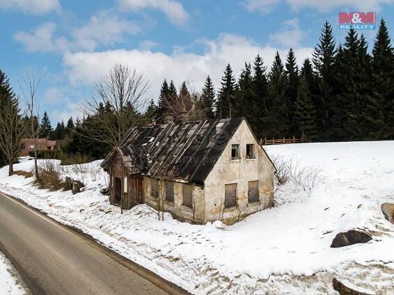 Prodej  chalupy 62 m², pozemek 376 m², Nová Ves nad Nisou - Horní Černá Studnice, okres Jablonec nad Nisou