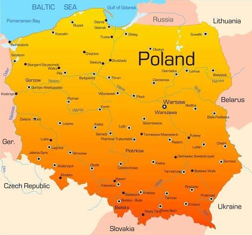 Mapy Polska ke stažení – Výběr 11 hezkých map