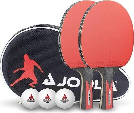 JOOLA sada na stolný tenis Duo Carbon 2 pálky na stolný tenis + 3 loptičky na stolný