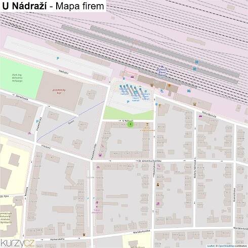 U Nádraží - mapy | Kurzy.cz
