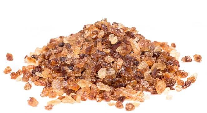 Kandysový cukr hnědý drcený, 1000g