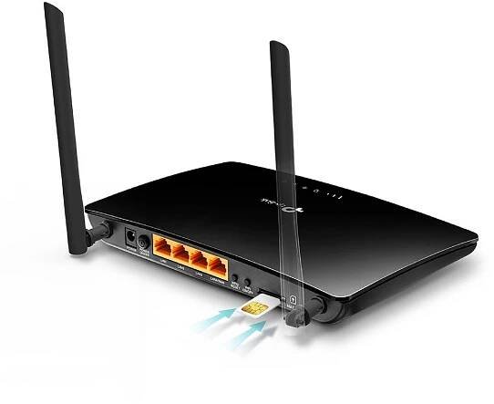 TP-Link TL-MR6400 4G LTE WiFi N Router, 4x FE ports
