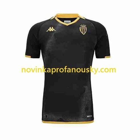 AS Monaco Dres Venkovní Fotbalové Dresy pro Muže 2023-2024 Krátký rukáv