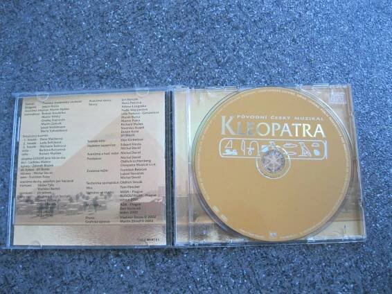 Originál cd kleopatra- muzikál