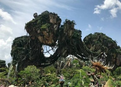 Visiting Disney's Pandora Floating Mountains