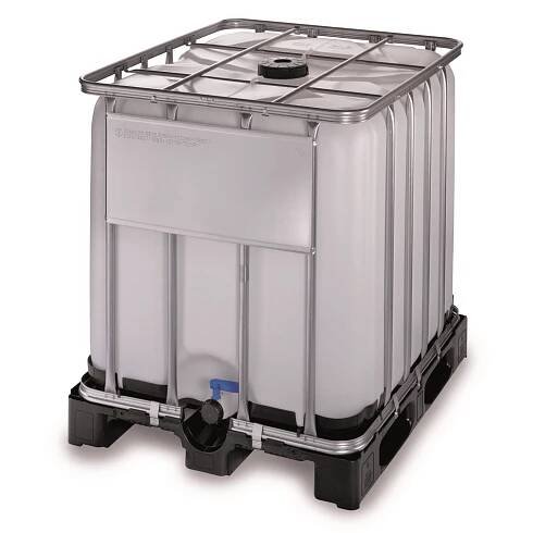 IBC Re-kontejner na tekutiny nový + plastová paleta 1000 l