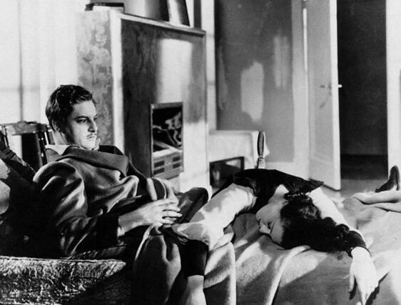 Robert Donat, Lucie Mannheim - 39 stupňov - Z filmu
