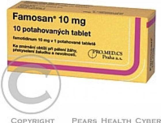 FAMOSAN POR 10MG TBL FLM 10