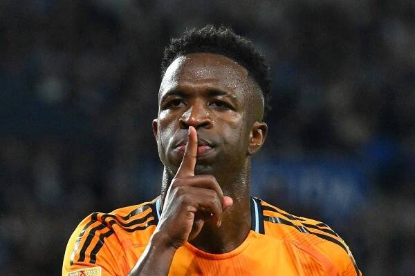 Vinicius Junior was racially abused during the Mallorca v Real Madrid match last February