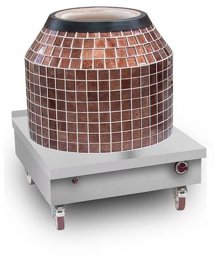 Pec Tandoori Plynová 12kW - keramické obložení