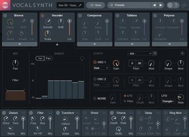 Vocal mangling with VocalSynth 2