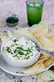 healthy french onion dip