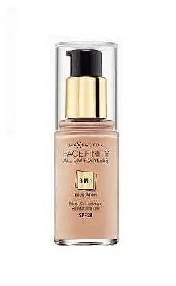 Max Factor Face Finity 3in1 Foundation SPF20 30ml 55 Beige