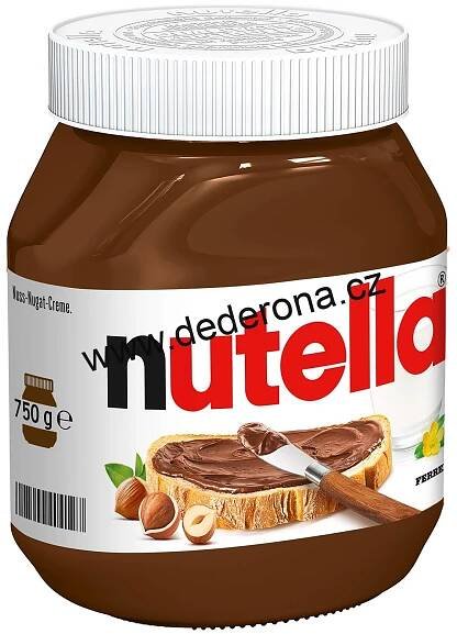 Ferrero - Nutella 750g - Německo!