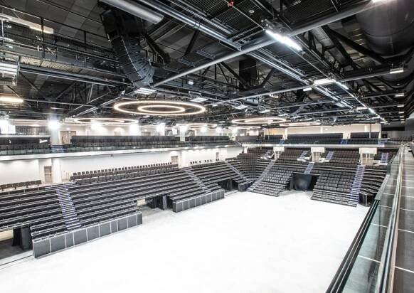 Sportovní hala v centru O2 Universum - AVT Group