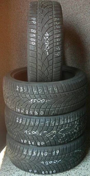 Dunlop 3D 235/40 R19 96V - Použité pneumatiky, alu kola a disky - PNEU POUŽITÉ.cz