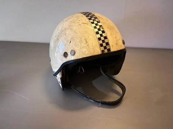 Retro moto helma přilba na veterána CASSIDA_ 3 - Auto-moto