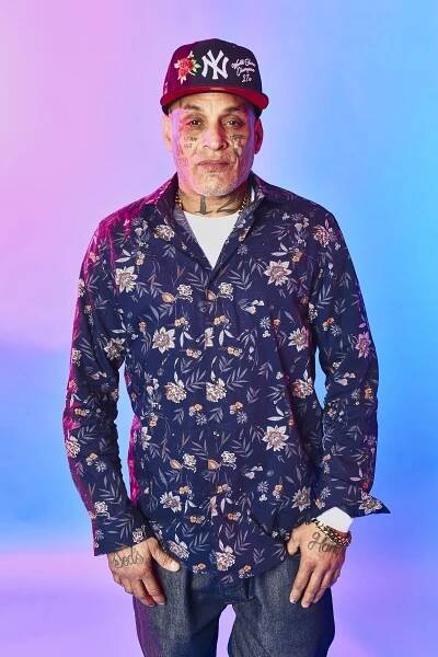 Meeko Gattuso (/name/nm5581881/) at The IMDb Portrait Studio at the 2022 Film Independent Spirit Awards