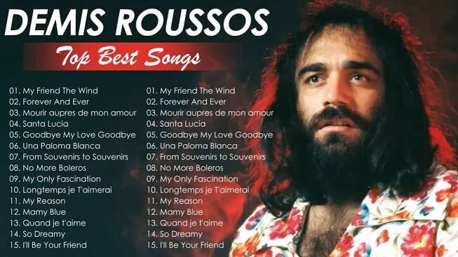 Demis Roussos Greatest Hits Full Album Top Best Songs 2023 #demisroussos #matheucr