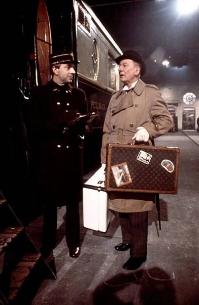 Vražda v Orient expresu - Z filmu - Jean-Pierre Cassel, John Gielgud