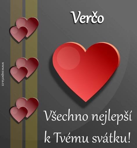 Veronika (7. únor), obrázkové přáníčko, gratulace, přání k svátku, jmeninám ke stažení pro Verka, Ronka, Veronička, Verunka, Verona, Veruš, Veru, Veruna, Vera, Rona, Verča, také Nika