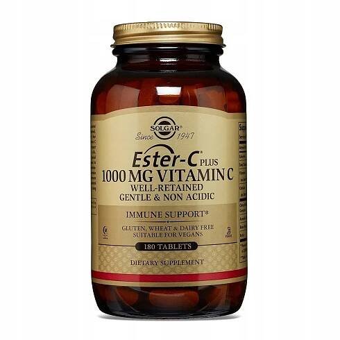 Solgar Ester-C 1000 180 tablet Ester-C Plus Vitamín C