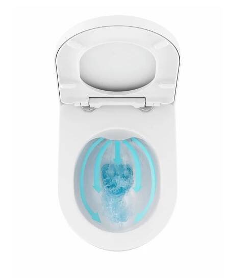 RAVAK Závěsné WC Uni Chrome RimOff
