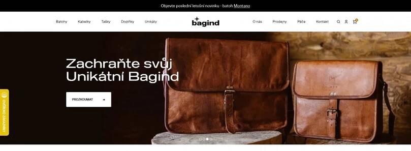 Recenze Bagind: zkušenosti s nákupem a vrácením zboží | Modio.cz