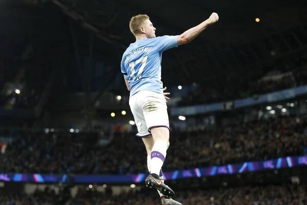 Manchester City signed Kevin De Bruyne for a then-club record fee on this day in 2015 (Martin Rickett/PA)