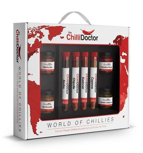 World of Chillies - chilli balíček z celého světa