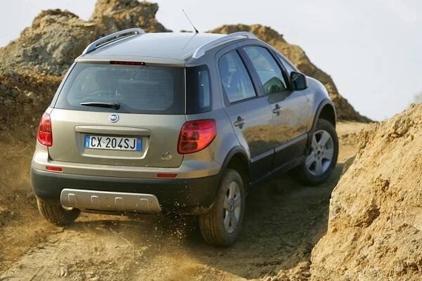 Fiat Sedici: Podrobné specifikace vozidel & Interaktivní nástroj pro srovnání