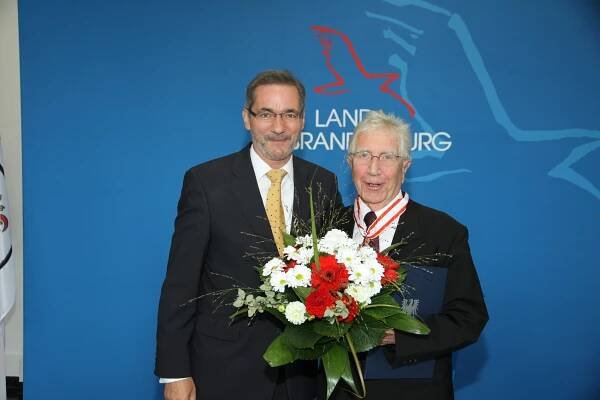 Ministerpräsident a.D. Matthias Platzeck mit Dr. Martin Kruse