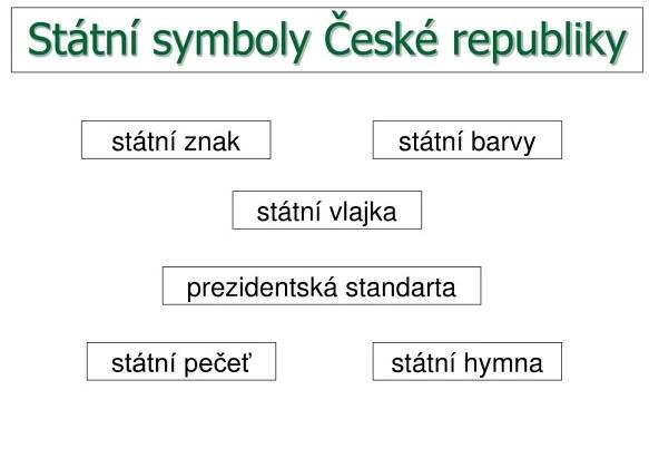 PPT - Státní symboly České republiky PowerPoint Presentation, free download - ID:4944822