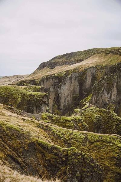Kaňon Fjaðrárgljúfur - Island