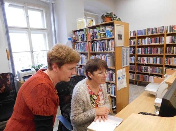 Knihovna Václava Štecha ve Slaném: Známá tvář za pultem 23.3.2017 