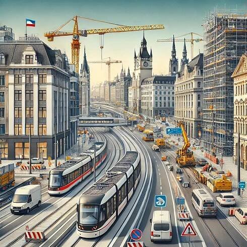 Praha společně s DPP a TSK představila nejdůležitější dopravní investice v roce 2025