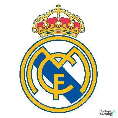 1x Jedlý papír REAL MADRID ● materiál: JEDLÝ PAPÍR Ⓜ️, ● velikost: průměr 7 cm ☝ ♥ tisk na jedlý papír a fondán