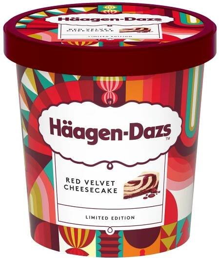 Häagen-Dazs Smetanová zmrzlina Red Velvet Cheesecake 420 ml