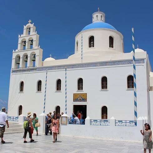 Z Heraklionu: Celodenní výlet na Santorini s volitelnou dopravou | GetYourGuide