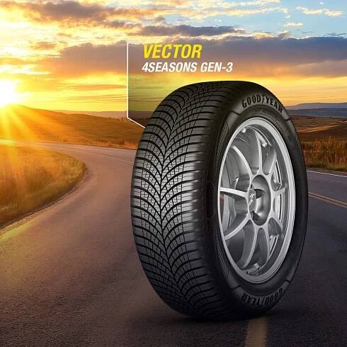 Celoroční pneu Goodyear – poznejte 8násobného vítěze testů