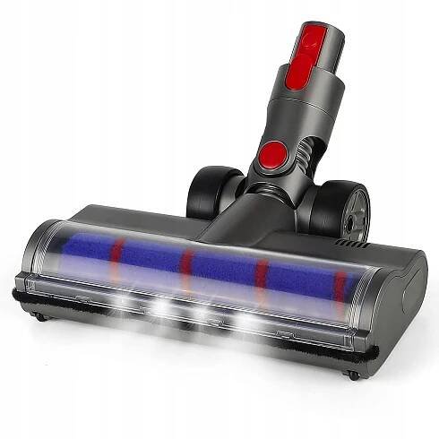 Měkký kartáč Turbo LED pro DYSON V11 V15 V10 V8 V7 Sací kartáč Soft Roller