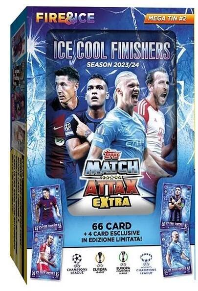 Topps Match Attax Extra 2023/24 Mega Tin 2 Ice Cool Finishers